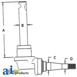 51699DE - Spindle (LH)	