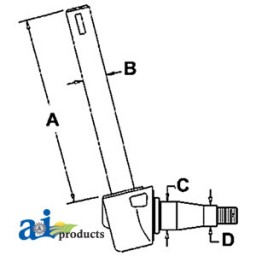 519390M91 - Spindle (RH)	