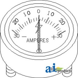 536229R1 - Ammeter Assembly (30-0-30) 	