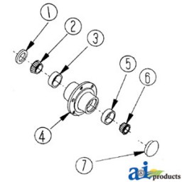 5374 - Ewc Hub Hub With Cups - Incl.-3, 4 & 5