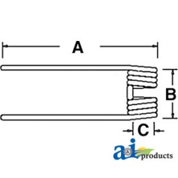 57601100 - Tedder Tooth 	