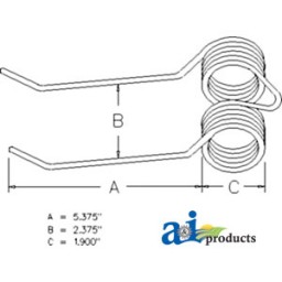 700716132 - Tine, Double 	