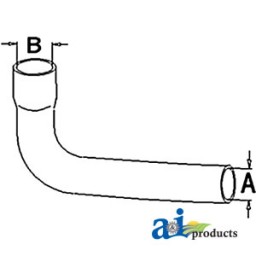 70256331 - Radiator Hose, Upper 	