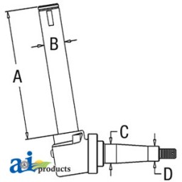 70262782 - Spindle (RH/LH) 	