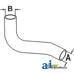 70267816 - Radiator Hose, Upper 	