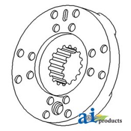 70277326 - Brake Plate Assembly w/ Lining 	