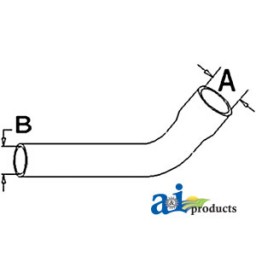 72099478 - Radiator Hose, Upper 	