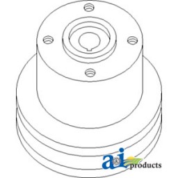 737636M1 - Pulley, Water Pump (Single Groove)	