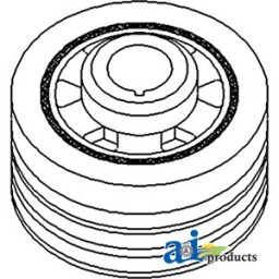 74009848 - Pulley, Crankshaft Dampener