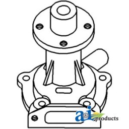 74023912 - Water Pump W/ Pulley 	