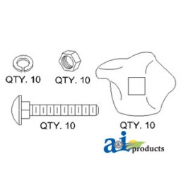 792493K - Clip Kit (pk 10) 	