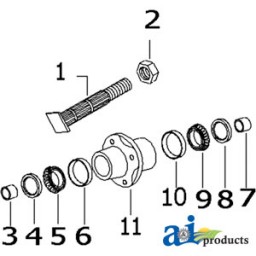 80A311 - Hub Assembly 	