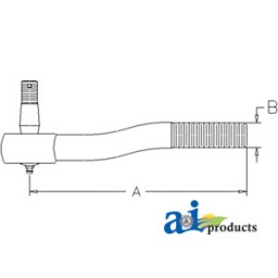 86507389 - Tie Rod (RH) 	