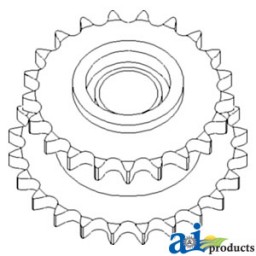 87283922 - Sprocket Assy.; Auger Drive