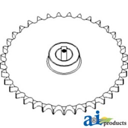 87748377 - Sprocket, Elevator Head, Driven 	