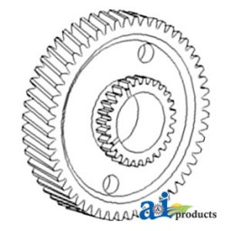 8N7102 - Gear, 3rd 	