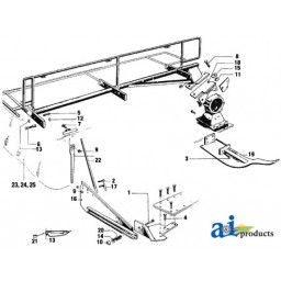 90083107 - Curtain, Disc Mower 	