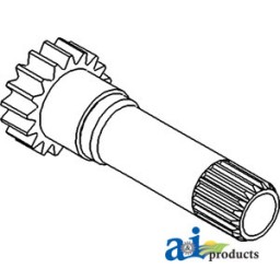 908490M91 - Pinion Shaft, Transmission 	