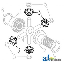 957E4292B - Gear, Differential Spider (1) 	