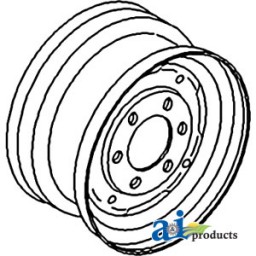 A38404 - Rim, Front Wheel 5.5 X 16