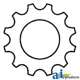 ACSPROCKET158 - Sprocket w/ 1 5/8" Hole 	