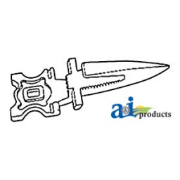 AE36136 - Mower Guard, Single Prong 	