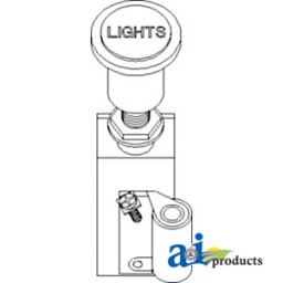 AF708R - Switch, Light (6 Volt) 	