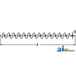AH105856 - Auger, Lower, Clean Grain	