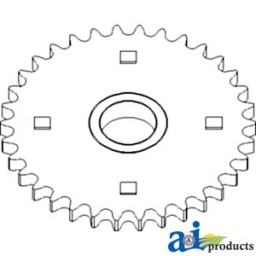 AH116232 - Sprocket Assy., Slip Clutch, Feeder House 	