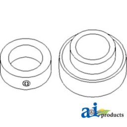 AH214862 - Bearing, Front Shoe Grain Supply Auger 	