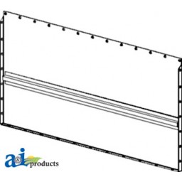 AH96541 - Feeder House Bottom, Upper Back, Regular Length 	