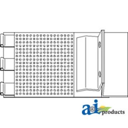 AH98030 - Door, Return Elevator (Perforated) 	