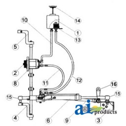 AHS2099 - Center Tie Rod, Complete (8)	