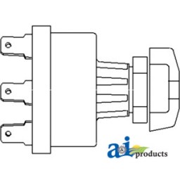 AL19890 - Starter Switch, Key 	