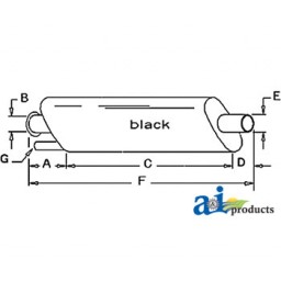 AR86604 - Muffler