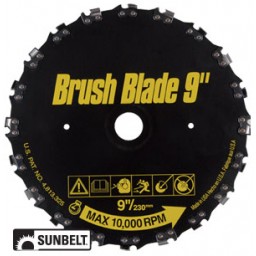 B1BB777 - Razormax Brush Cutter Blade, 9" Diameter