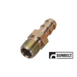 B1SB1345 - Fuel Line Fitting, Straight, 1/8 pt. - 1/4 Nipple 	