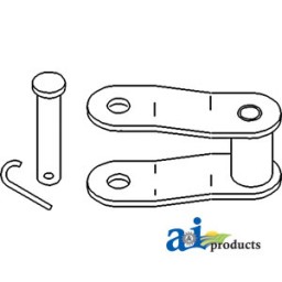 C10233 - Offset Link (CA550-Plain Pin) 	