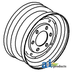 C5NN1015A - Rim, Front Wheel	