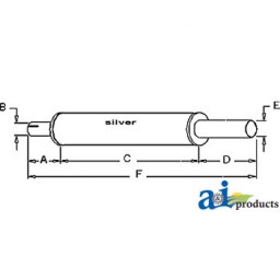 C7NN5230AC - Muffler