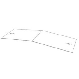 CCP1640E - Cover Plate, Concave Extension Only 	