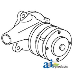 CDPN8501A - Pump, Water w/ Pulley
