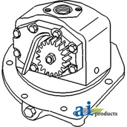 D0NN600G - Pump, Hydraulic (Mounts in Transmission Housing) 	