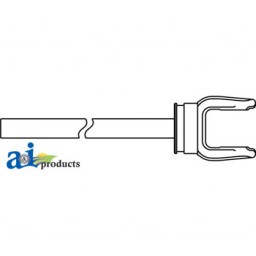 D181060 - Yoke & Shaft Assembly with 1" x 1 1/8" Shaft 	