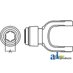 D441120 - Safety Slide Lock Tractor Yoke 	