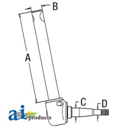 E9NN3106AA - Spindle (LH)	