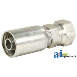 F-BSPX-08-08 - (HC-F-BSPX) Female BSP Parallel Pipe - Swivel - S