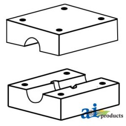 H140070-SET - Block, Walker Wood Bearing (Set of 2) 	