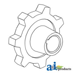 H63577 - Sprocket, Clean Grain Elevator, Upper 	