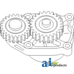 J937027 - Pump, Engine Oil; 4-390/4T390 	